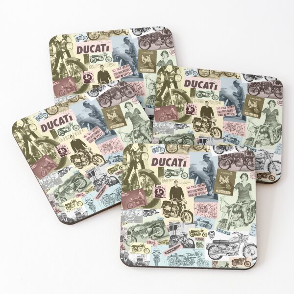 Item preview, Wild and Wonderful Ducati Collage designed and sold by motoparadiso.