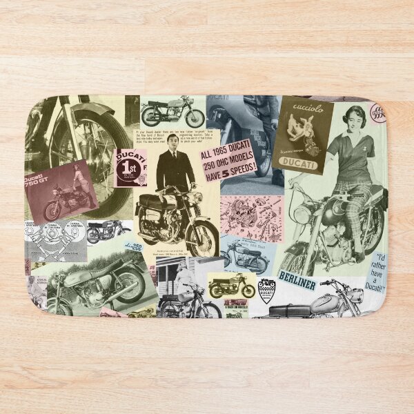 Item preview, Wild and Wonderful Ducati Collage designed and sold by motoparadiso.