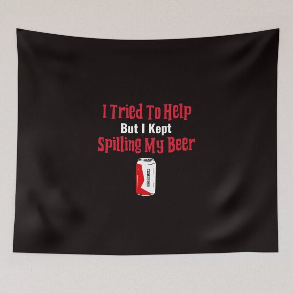 Item preview, Traté de ayudar pero seguí derramando mi cerveza designed and sold by Coolshirts262.