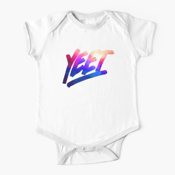 Yeet Merch, Yeet Galaxy Short Sleeve Baby One-Piece
