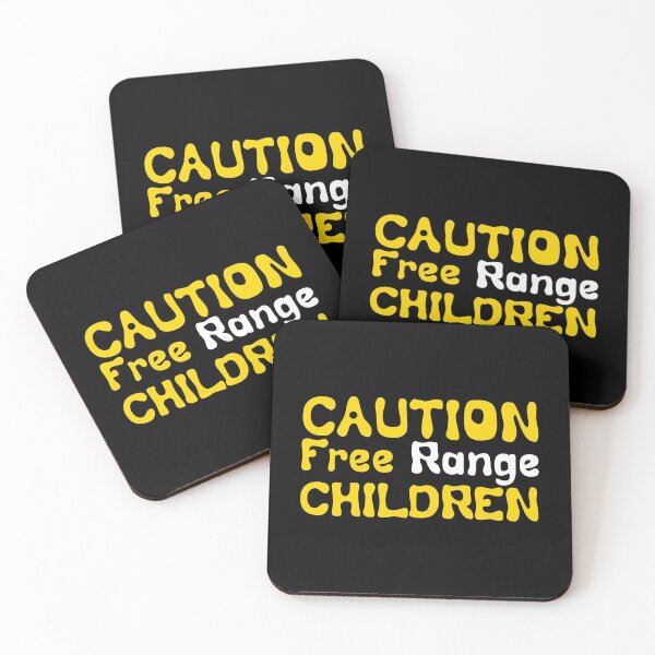 Item preview, Caution free range children designed and sold by wesco.