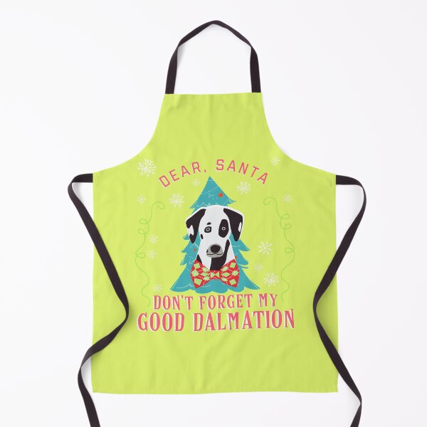Item preview, Cute Dalmation Christmas - Dear, Santa Don't Forget My Good Dalmation designed and sold by sableandshadow.