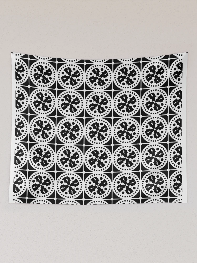 Thumbnail 2 of 3, Tapestry, Algorithmic Time designed and sold by HomeofPatterns.