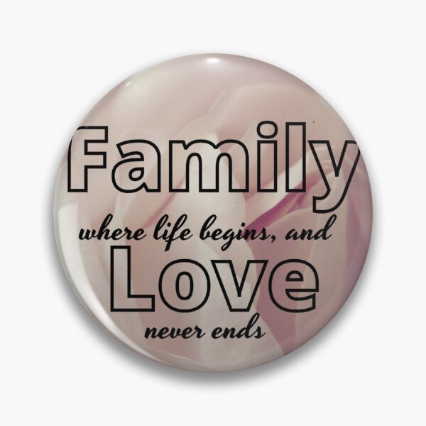 Item preview, Family where life begins and love never ends designed and sold by zafirahansen.