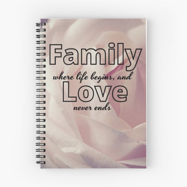 Item preview, Family where life begins and love never ends designed and sold by zafirahansen.