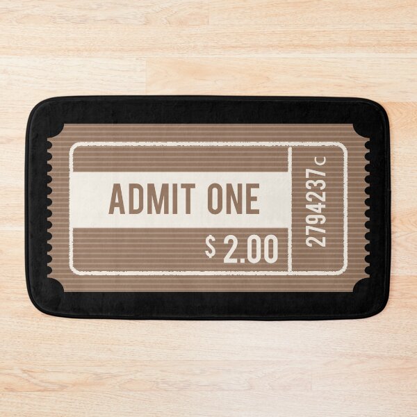 Item preview, Admit one designed and sold by TheSimpleMan.