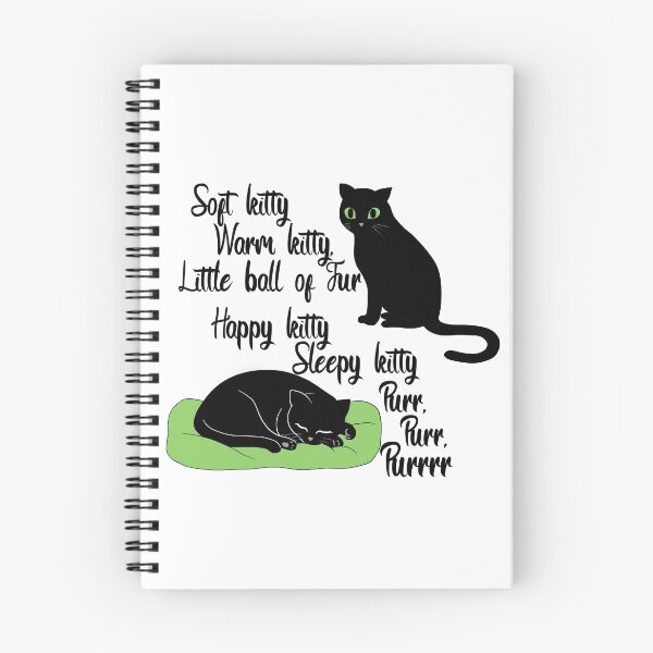 Item preview, Soft kitty - Black Cats designed and sold by lilieka-yzmo.