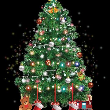 Artwork thumbnail, A North Pole Christmas Tree™ by TeelieTurner