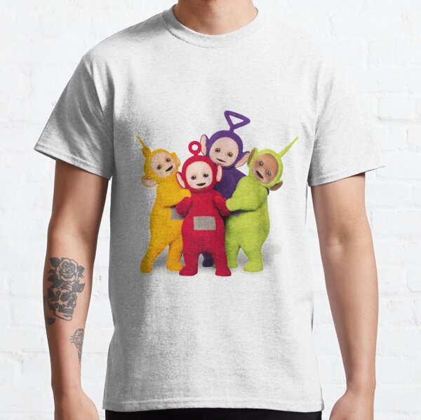 Garçons T-shirt TELETUBBIES Tee Dipsy EH OH LALA PO TINKY WINKY Top 3 To 6 ans 