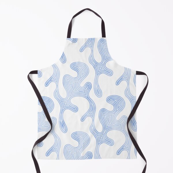 Item preview, Peaceful Tessellations Coastal Grandmother Blue Abstract Pattern designed and sold by creativinchi.