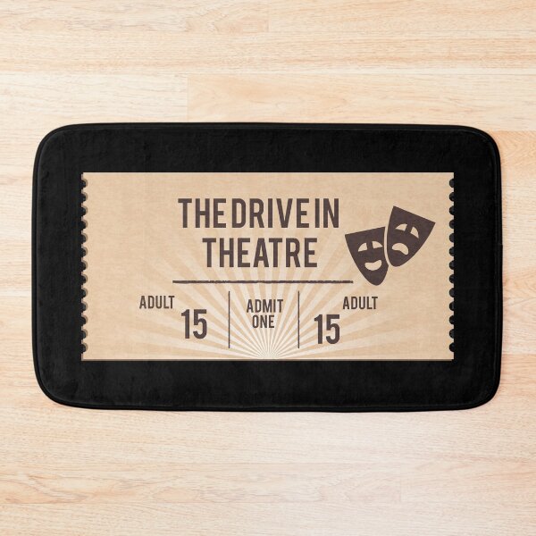 Item preview, Drive in theatre ticket admit one designed and sold by TheSimpleMan.