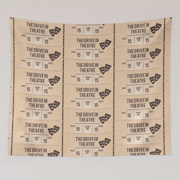 Item preview, Drive in theatre ticket admit one designed and sold by TheSimpleMan.