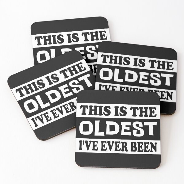 Item preview, This Is The Oldest I've Ever Been Essential Classic Sticker And Shirt Design designed and sold by Glike.