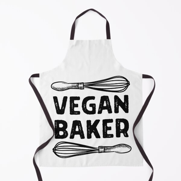 Item preview, VEGAN BAKER with Whisks Vegan Baking Design designed and sold by a-little-ink.