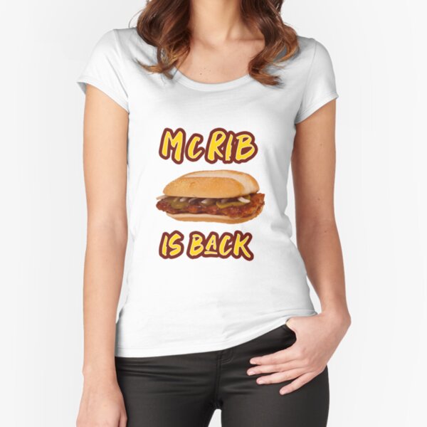 mcrib is back t shirt