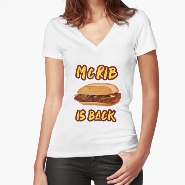 mcrib is back t shirt