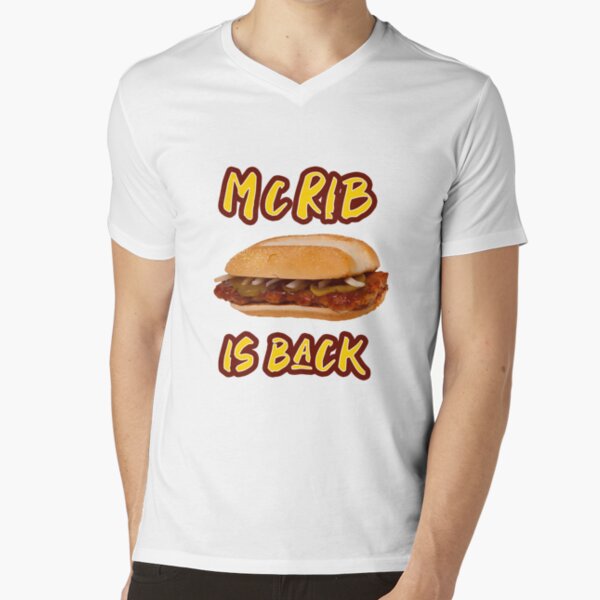 mcrib is back t shirt