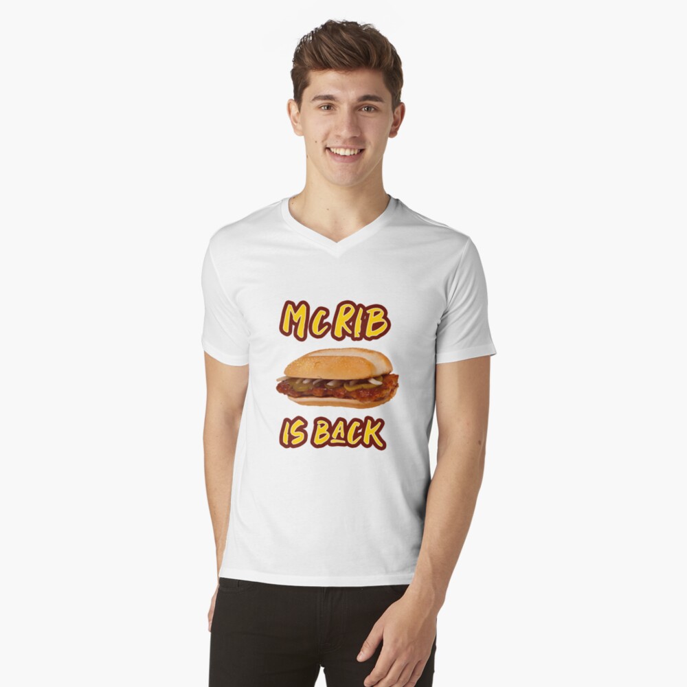 mcrib is back t shirt