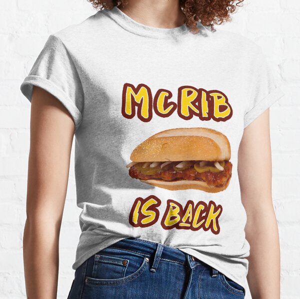 ¡Es la temporada de McRib! Camiseta clásica