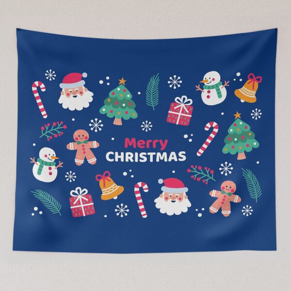 Item preview, Merry Christmas Pattern designed and sold by SiddharthaMoon.