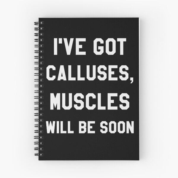 Item preview, I've got calluses, muscles will be soon designed and sold by Zagach Letters.
