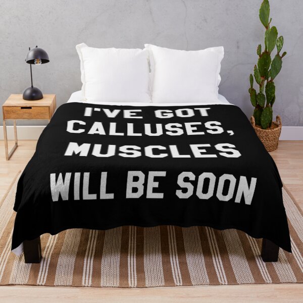 Item preview, I've got calluses, muscles will be soon designed and sold by Zagach Letters.