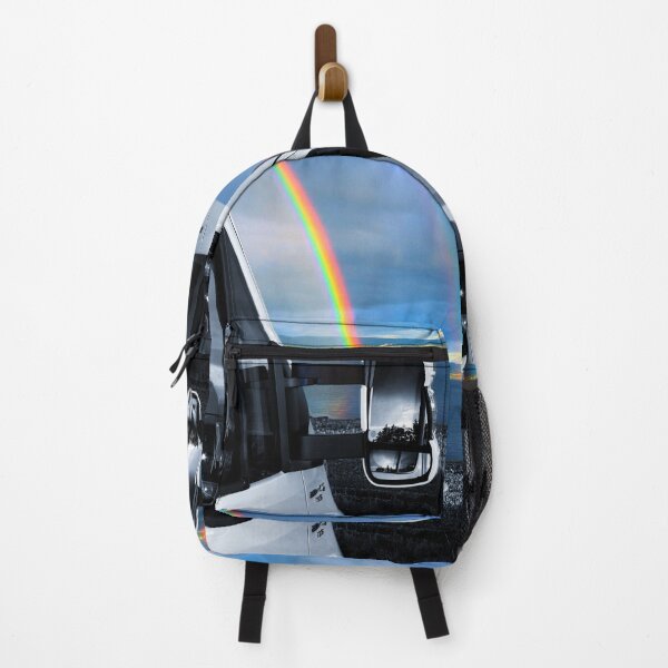 Item preview, Double Rainbow Campervan designed and sold by JumpinJacks.