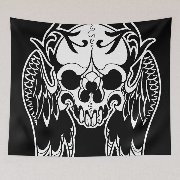 Item preview, Tattoo Skull With Wings designed and sold by Greg Donchatz.