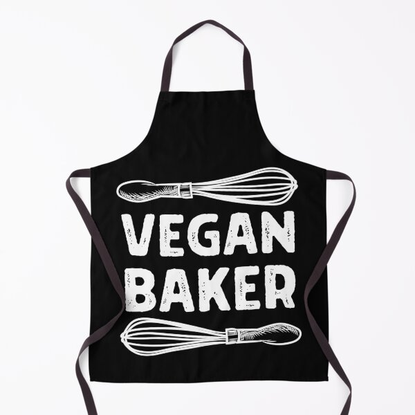 Item preview, VEGAN BAKER with Whisks Vegan Baking Design designed and sold by a-little-ink.
