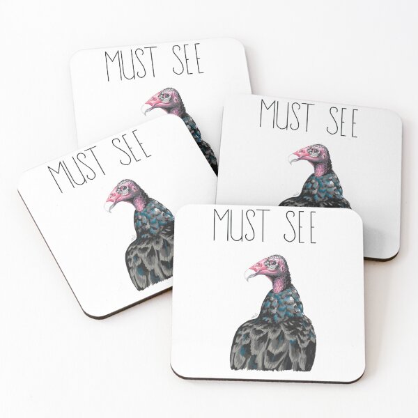 Item preview, Must See TV (Turkey Vulture) designed and sold by LauraWolfArtist.