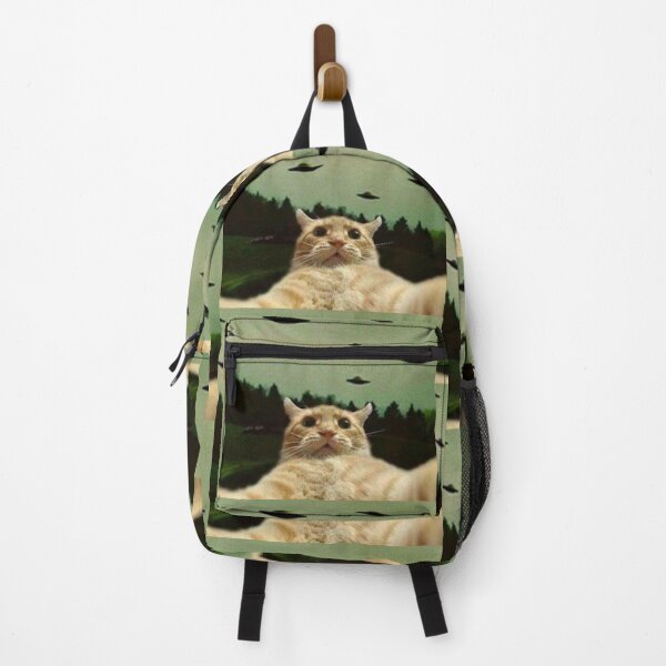 Item preview, cat selfie with ufo designed and sold by ParamedicDesign.