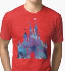 Splatter-Lack-Schloss Vintage T-Shirt