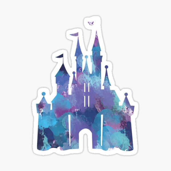 Castle Disney Stickers | Redbubble