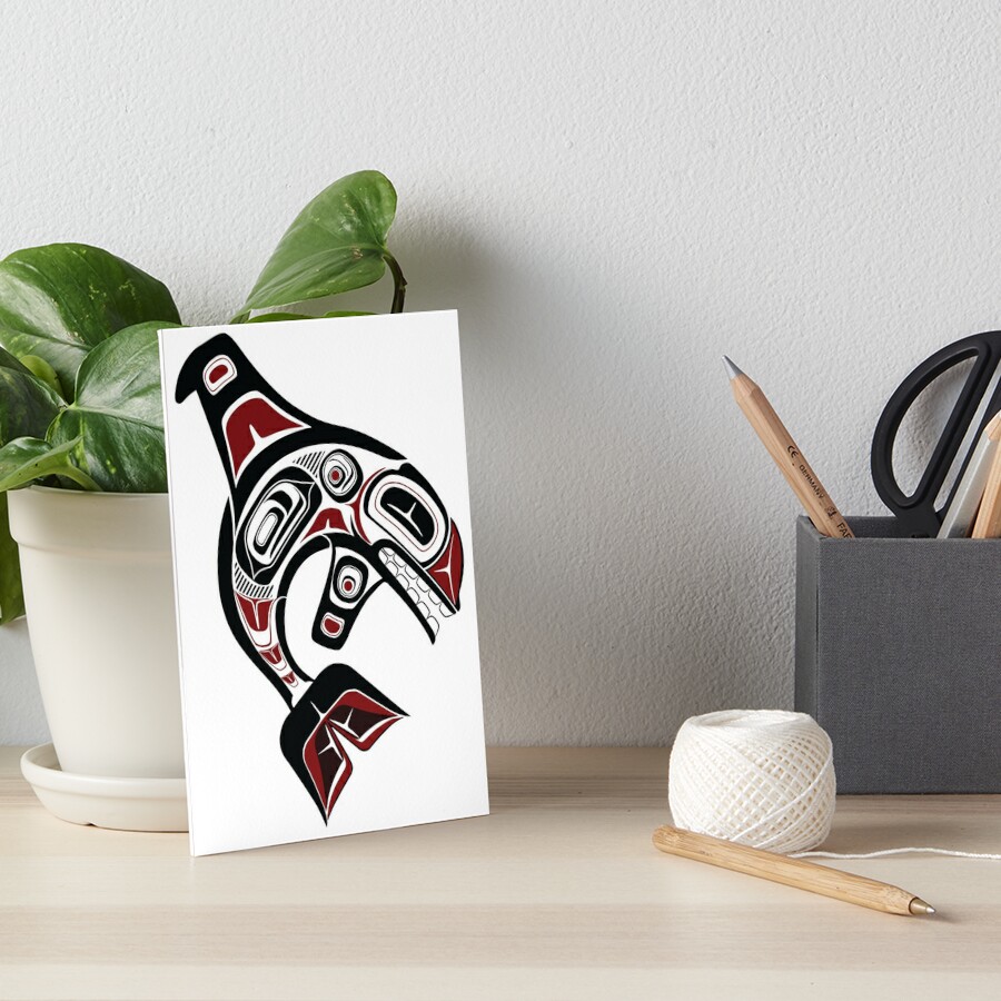 "Pacific Northwest Orca Native American Salish Formline Art Killer ...