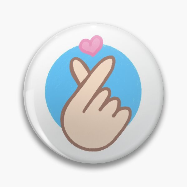 Item preview, Hallyu Finger heart designed and sold by HelloHallyu.