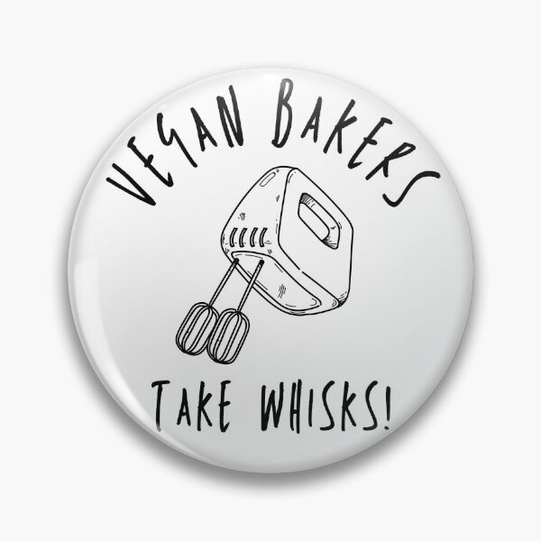 Artikelvorschau, VEGAN BAKERS TAKE WHISKS Lustiges veganes Backwortspiel entworfen und verkauft von a-little-ink.