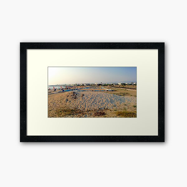Lighthouse Beach Framed Art Print
