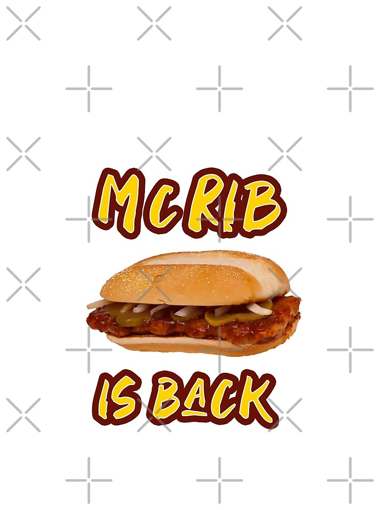 mcrib is back t shirt