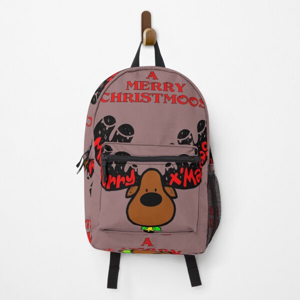Item preview, Christmas Moose, Merry Christ-moose, funny reindeer designed and sold by ronnieyoung.