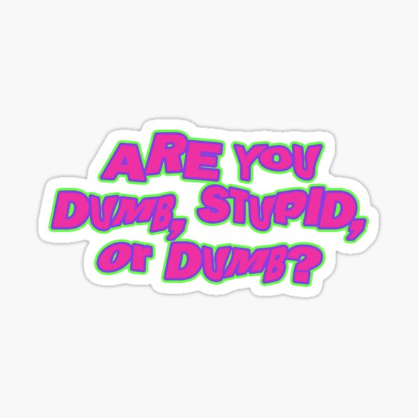 are you? (freakshow pack 2) Sticker