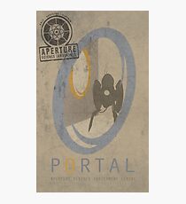 Portal Game Poster Photographic Print