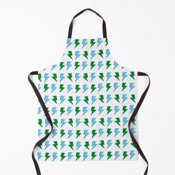 Item preview, Green & Blue lightening bolt pattern  designed and sold by WildeandCo.