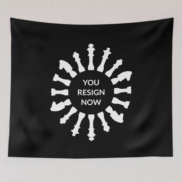 Item preview, The King Chess Gift - Queens Gambit Gifts - You Resign Now designed and sold by IKOK.