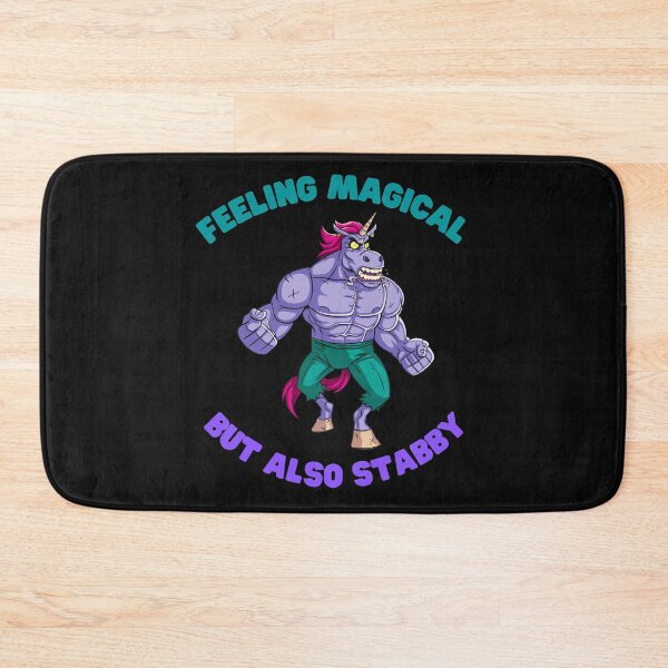 Item preview, Feeling magical but also stabby, birthday, christmas, cute, feeling, funny unicorn, but also stabby, magical, rainbow, unicorn, unicorn lovers, stabby, feeling magical but also stabby unicorn, designed and sold by bimmer325.