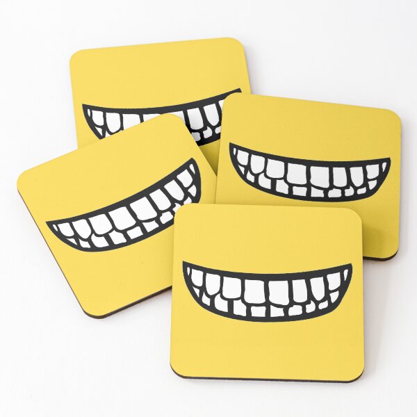 Item preview, Funny big smiling mouth mask | Yellow designed and sold by metin1331.