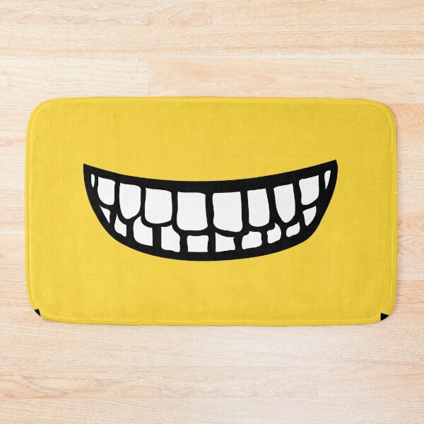 Item preview, Funny big smiling mouth mask | Yellow designed and sold by metin1331.