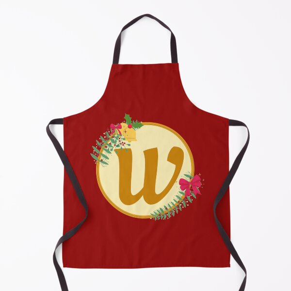 Item preview, Christmas initial Monogram letter W designed and sold by crikz.