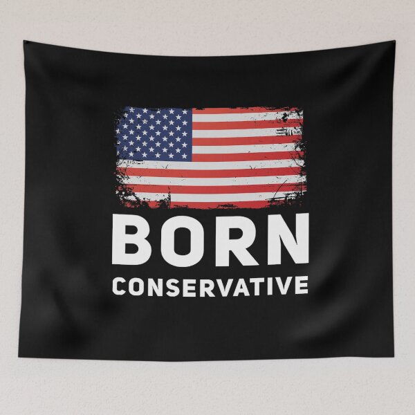 Item preview, Born Conservative designed and sold by ThreadofHonor.