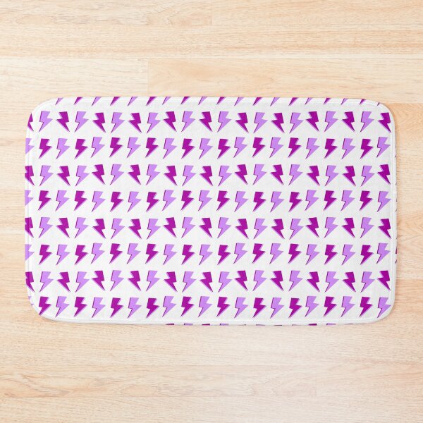 Item preview, Purple lightening bolt pattern  designed and sold by WildeandCo.