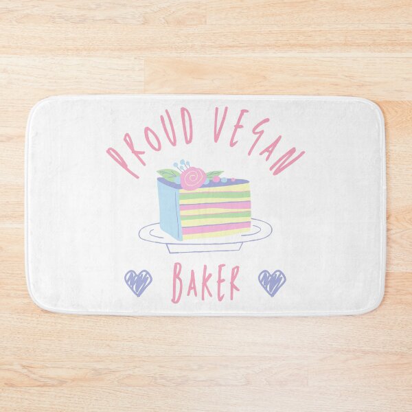 Item preview, PROUD VEGAN BAKER Vegan Baking Quote Cute Pastel designed and sold by a-little-ink.